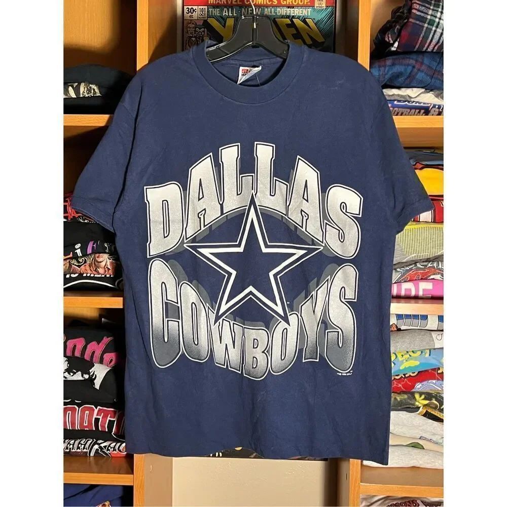 Vintage 90s NFL Dallas Cowboys Logo Tee
